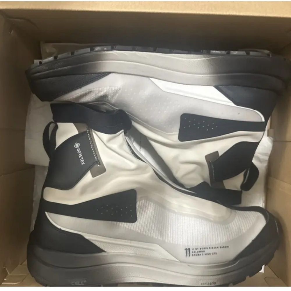 11 By Boris Bidjan Saberi × SalomonLimited Edition Bamba 2 High GTX Black/Luna